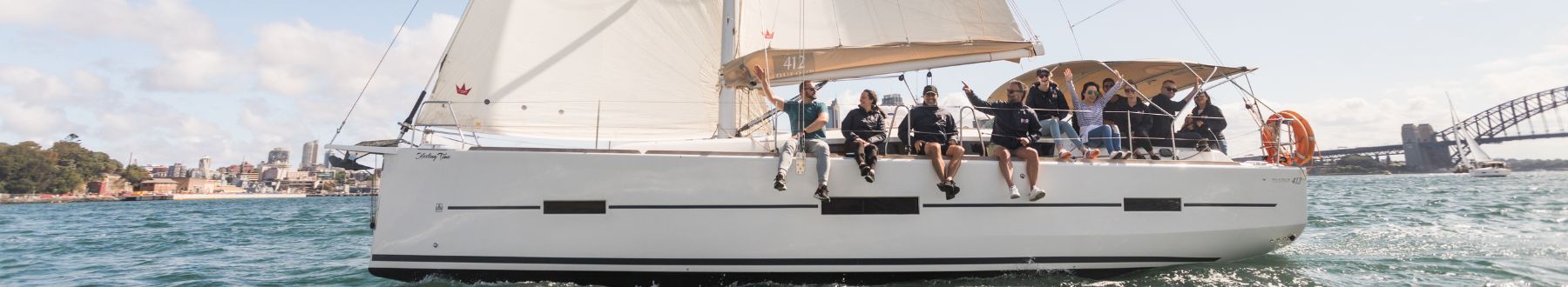 Regatta sailing as your team building activities with Sydney By Sail