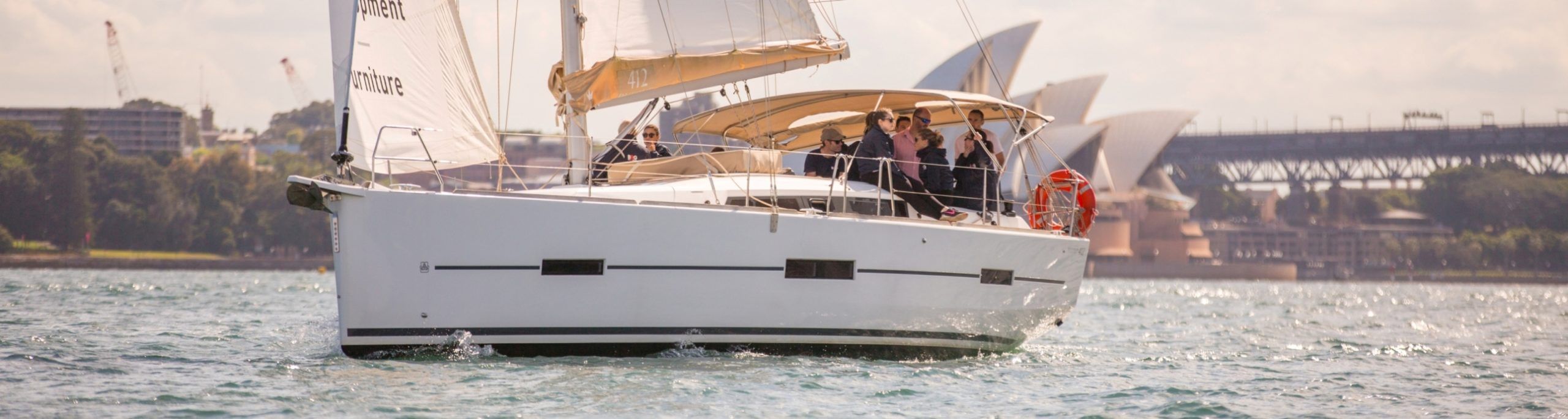 luxury & private yacht charter in Sydney, Darling Harbour with Sydney By Sail